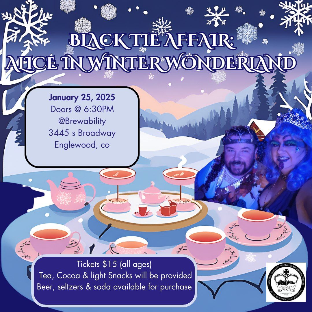 Black Tie Affair: Alice in Winter Wonderland