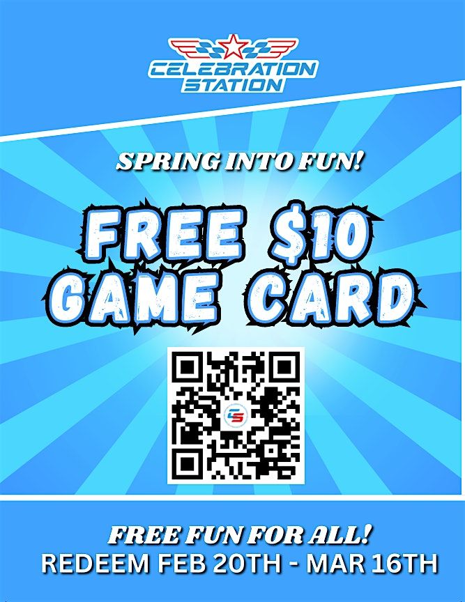 Celebration Station - Free Fun For All: https:\/\/slktxt.io\/15Div