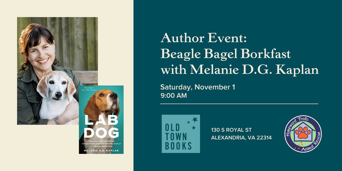 Beagle Bagel Borkfast with Melanie D.G. Kaplan