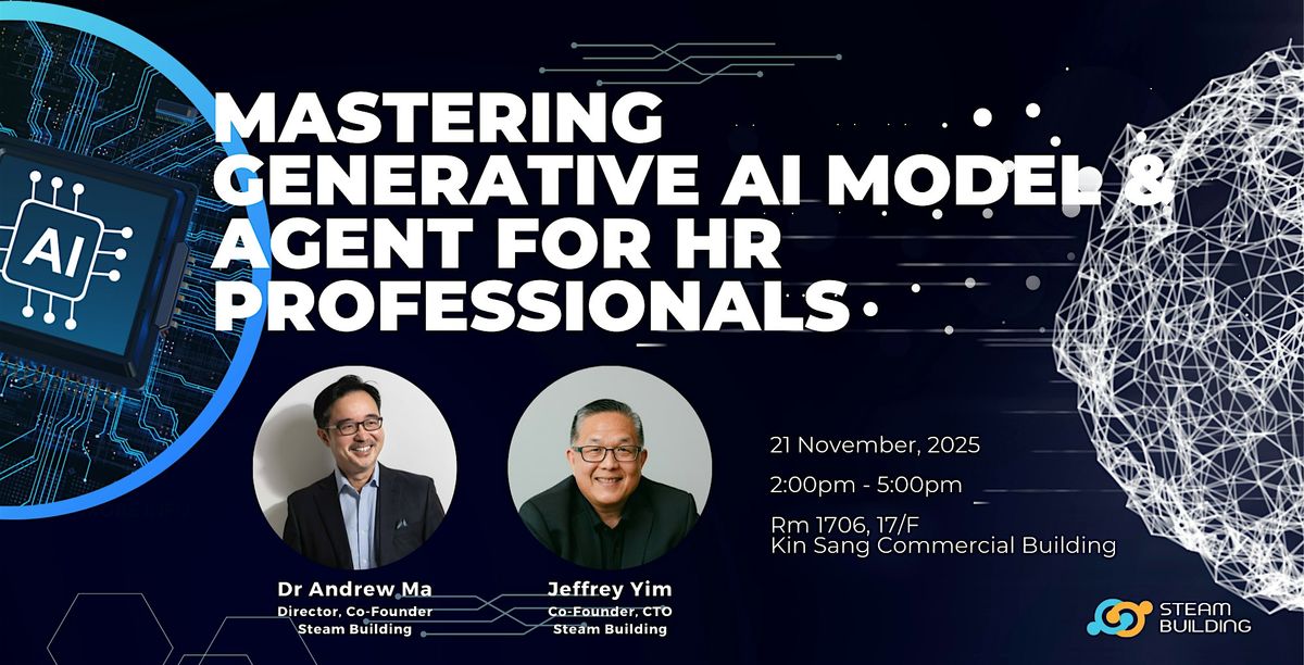 Mastering Generative AI Model & Agent For HR Professionals (50% off)