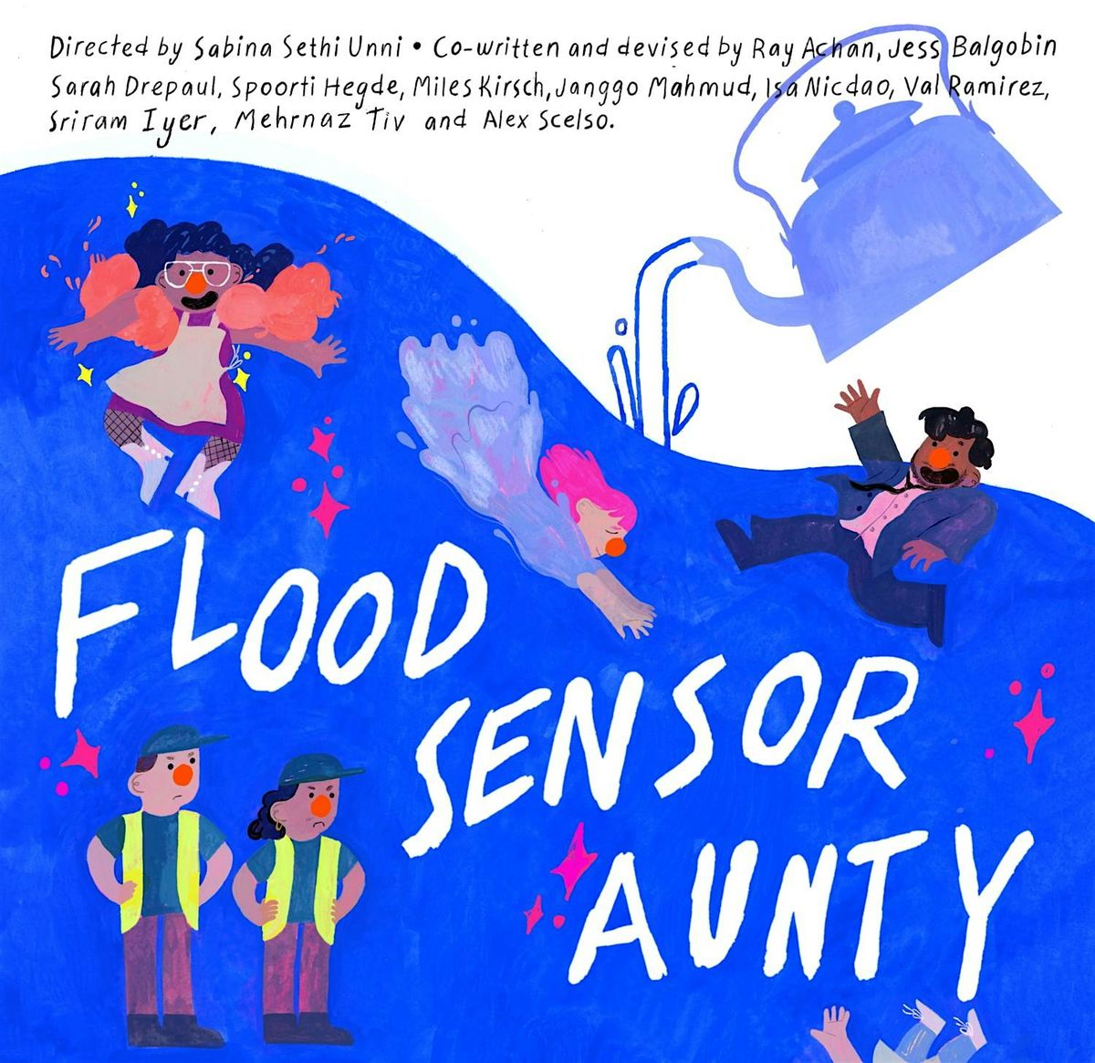 Flood Sensor Aunty + Huck Tim at Edgemere Farm