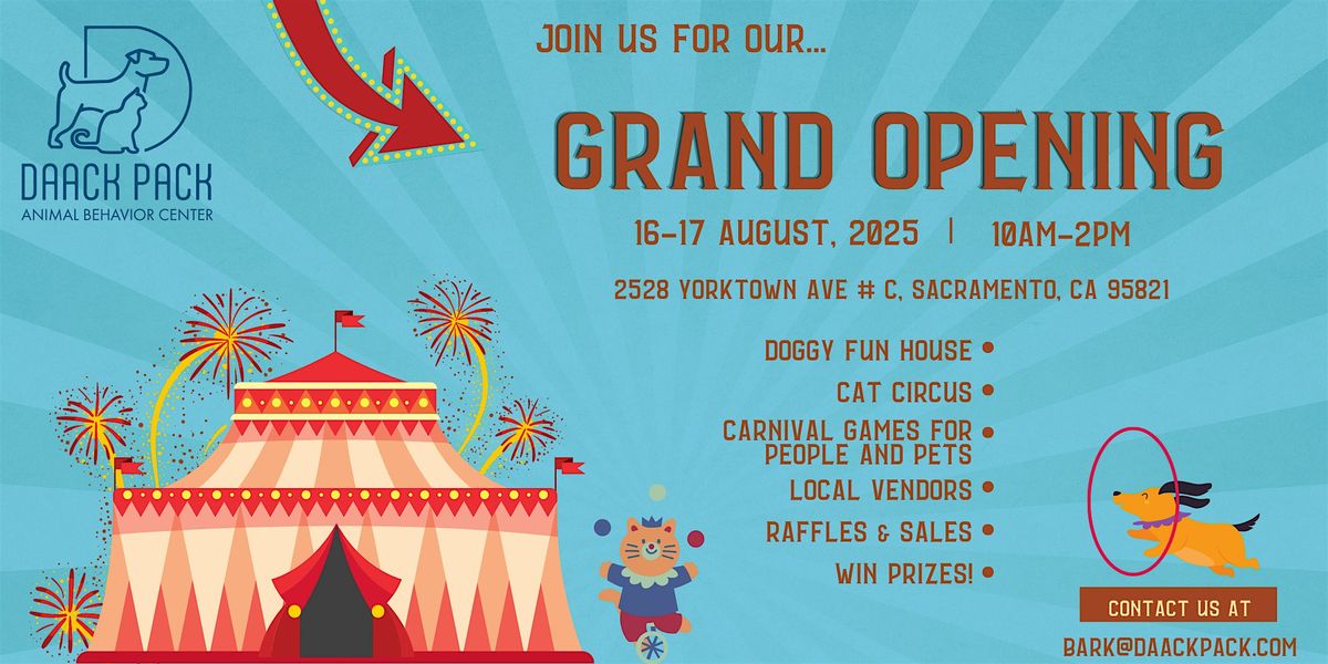 Daack Pack\u2019s Grand Opening Carnival