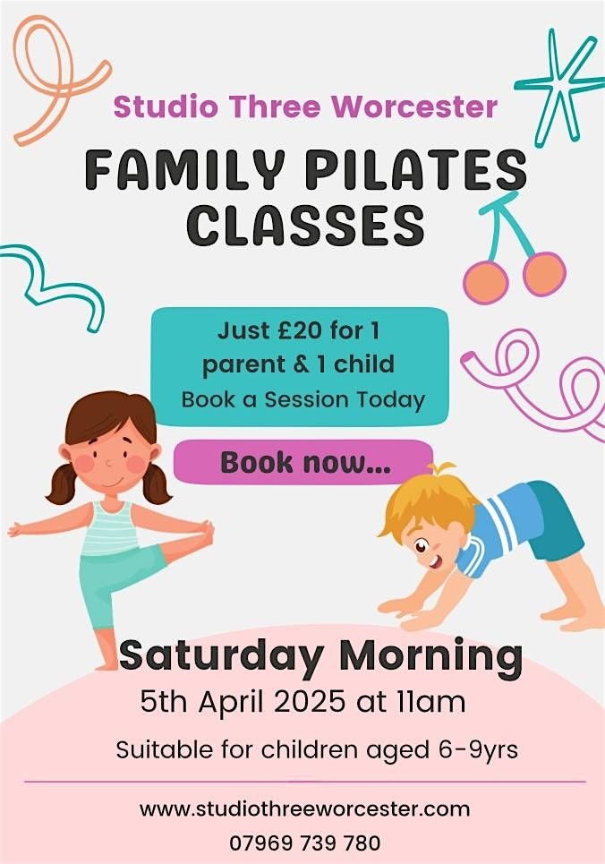 Family Pilates class