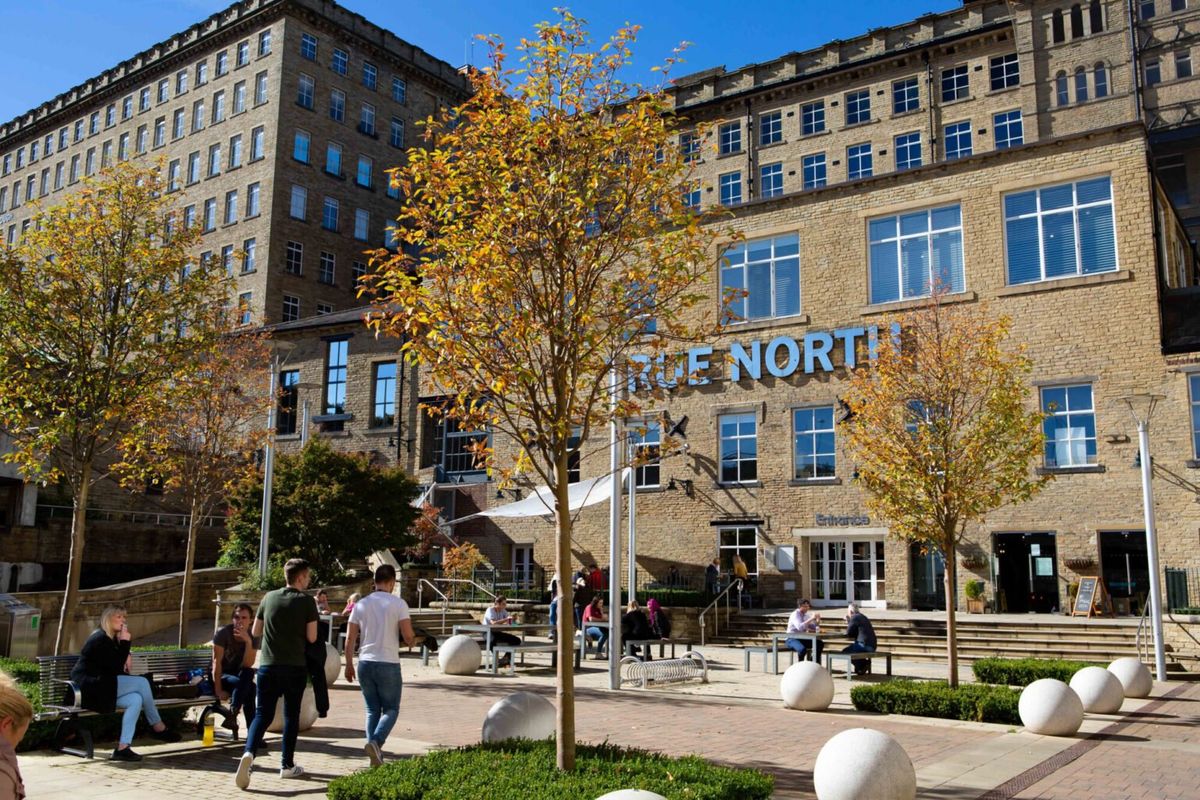 Halifax , Dean Clough Mills Artisan Market 