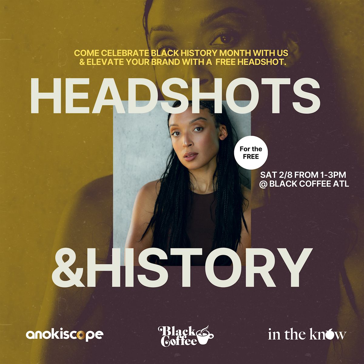 Free Headshots & History @ Black Coffee ATL