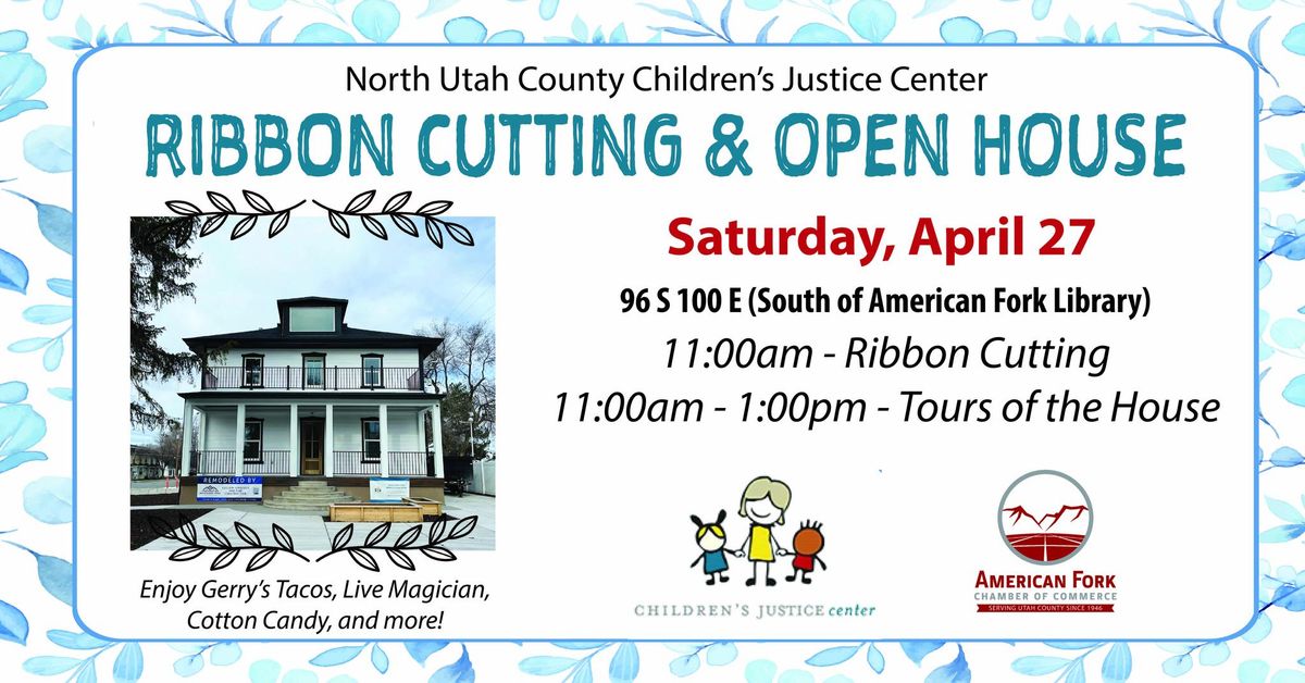 Ribbon Cutting for Children's Justice Center