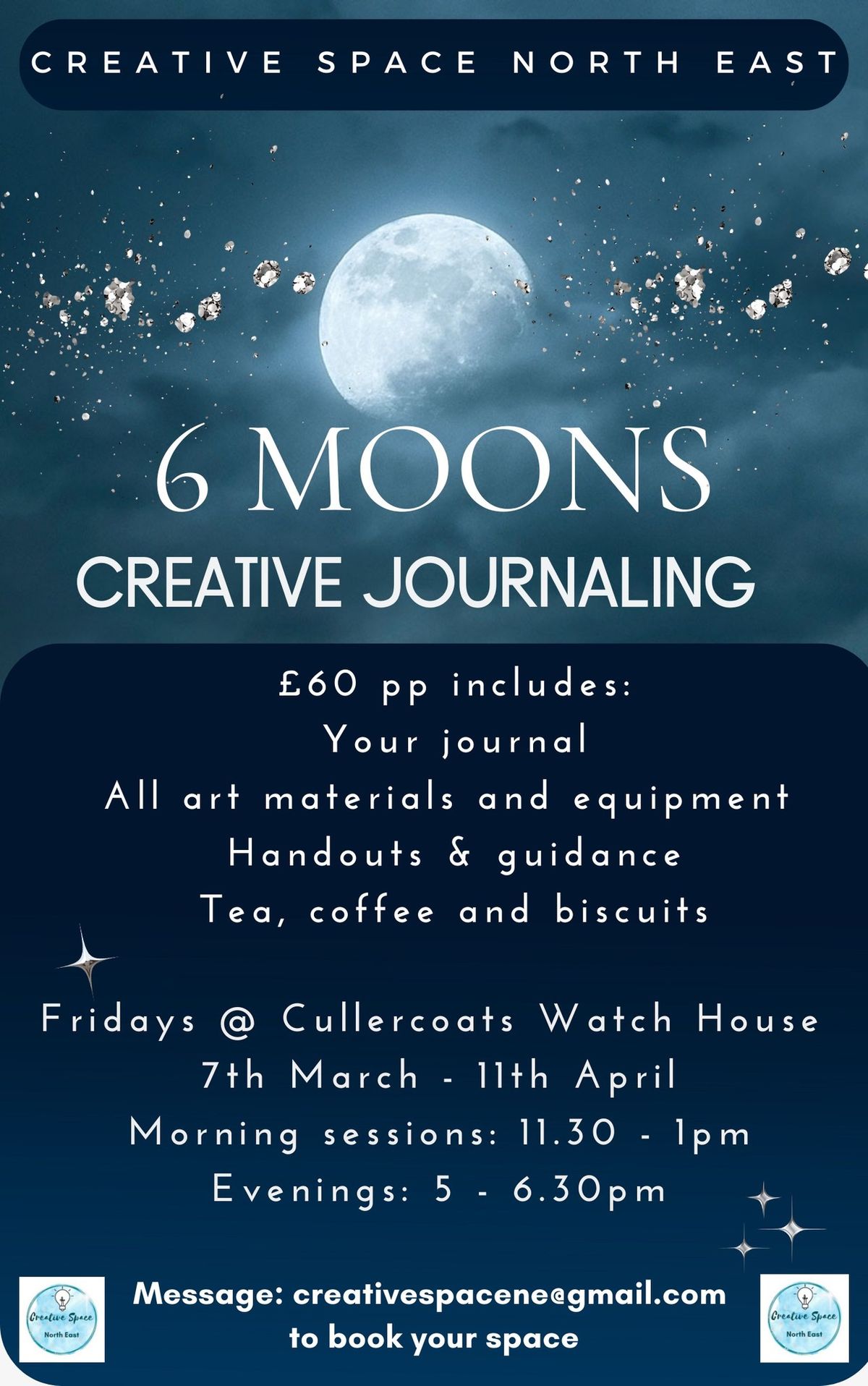 6 Moons: Creative Journaling