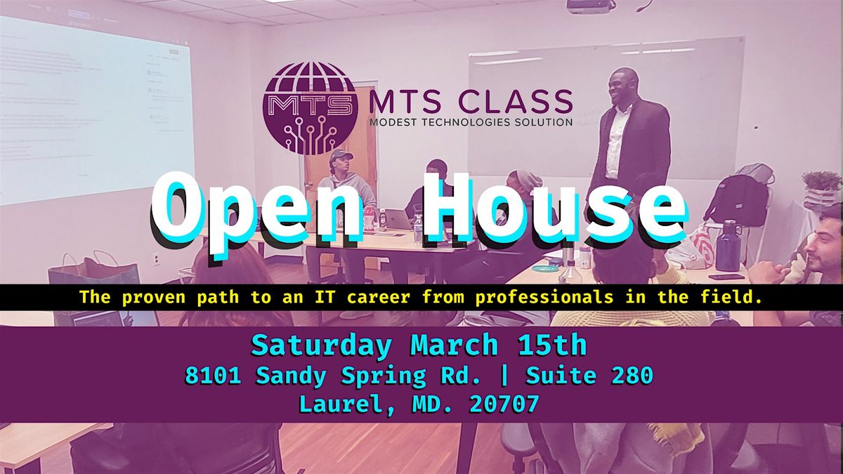 MTS Open House | IT Career Kickstart