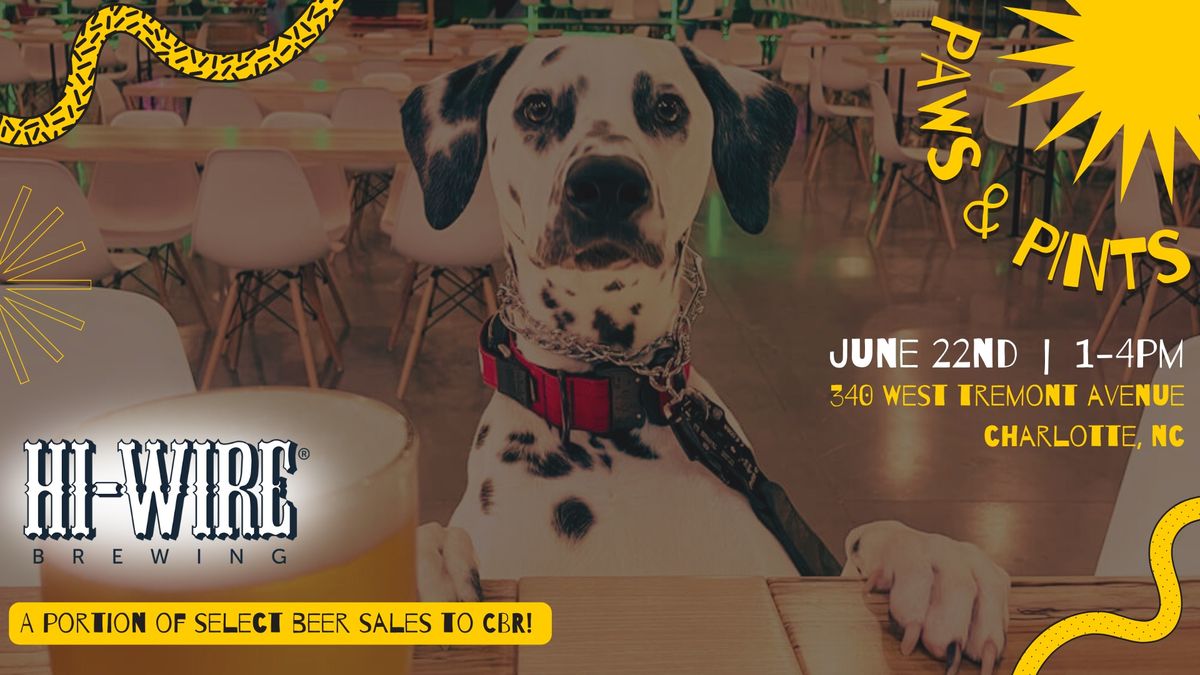 Paws & Pints at Hi-Wire Brewing