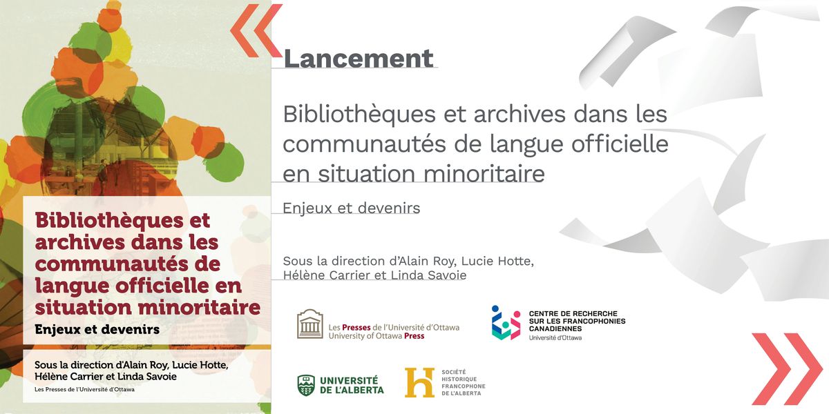 Lancement du livre Biblioth\u00e8ques et archives dans les CLOSM