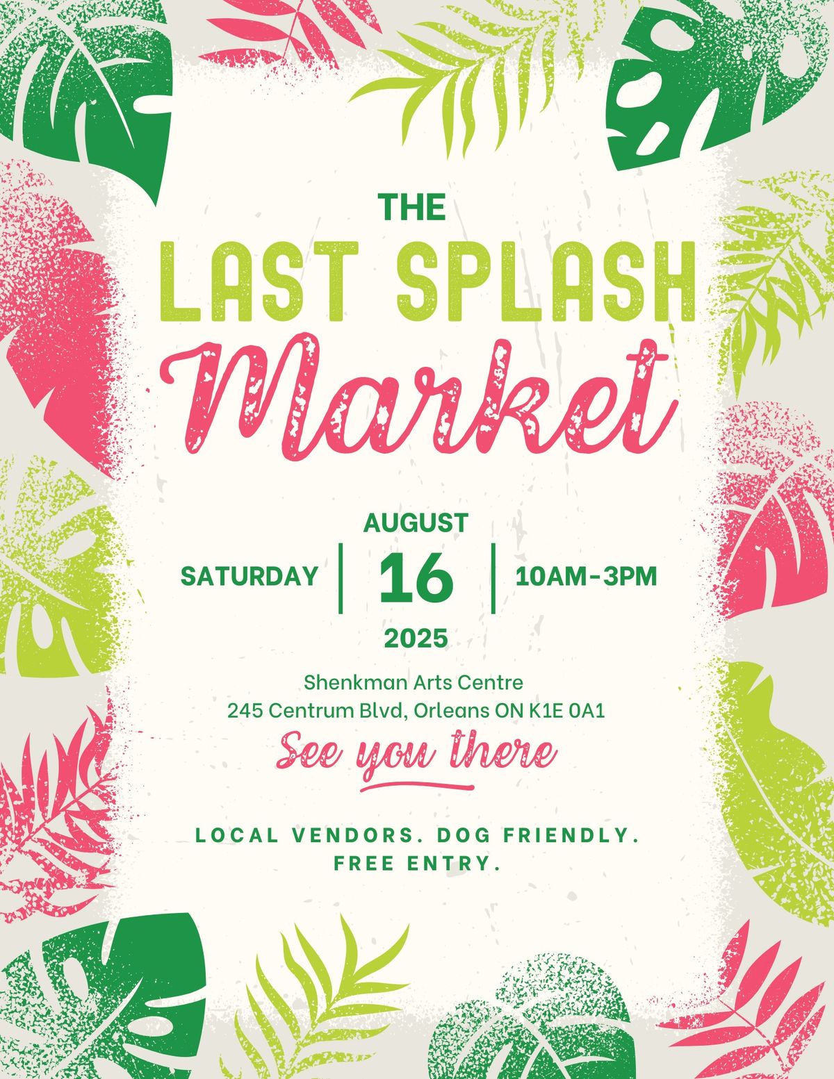 The Last Splash Market