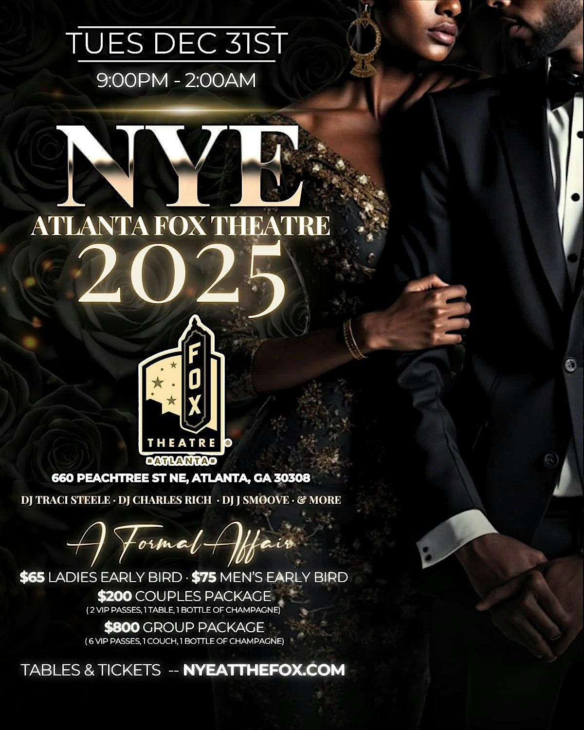 NYE  at The Fox