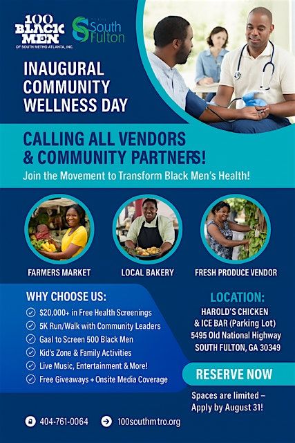 COMMUNITY WELLNESS DAY VENDOR SIGN UP