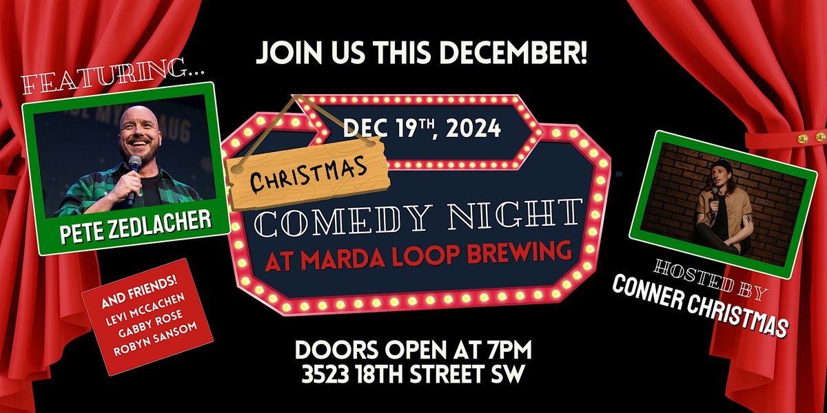 Christmas Comedy Night at Marda Loop Brewing