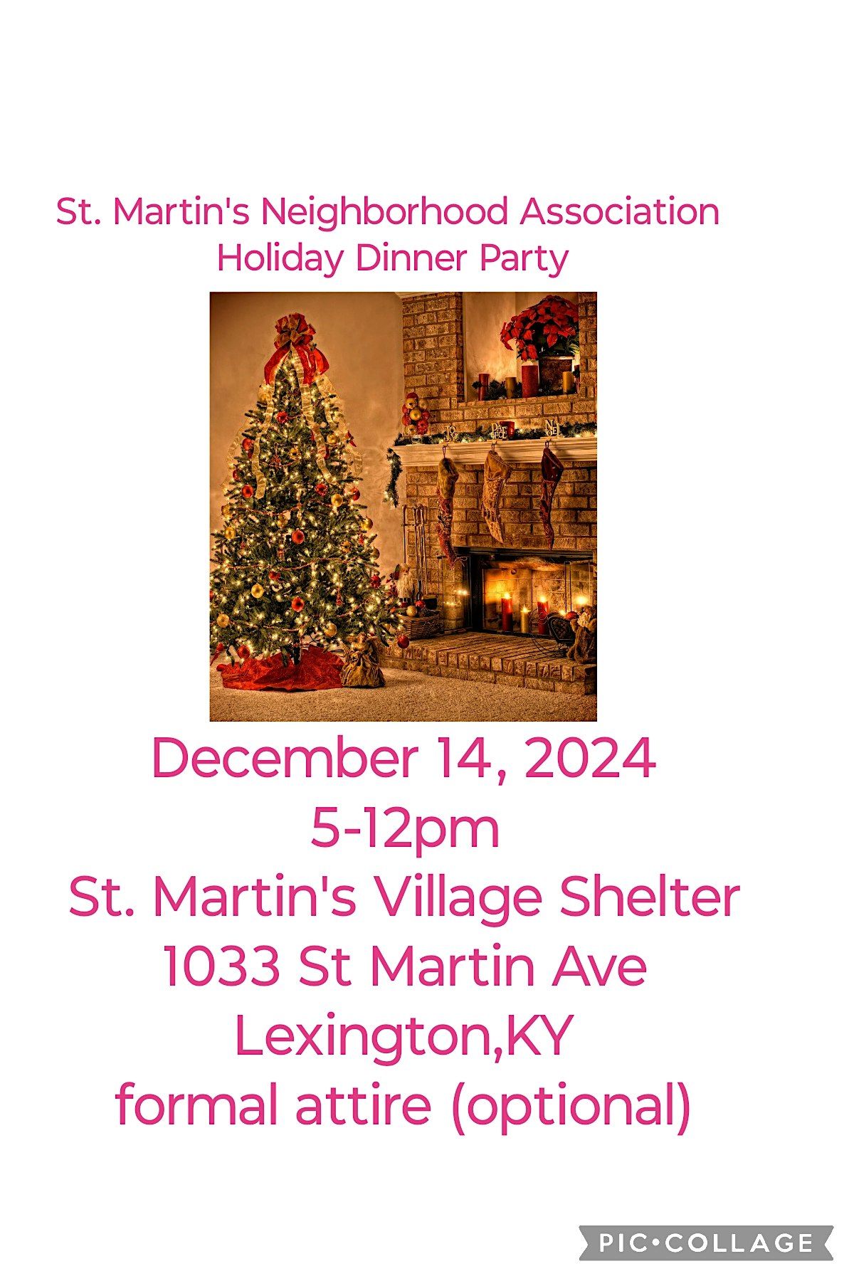 St.Martin's Christmas Dinner