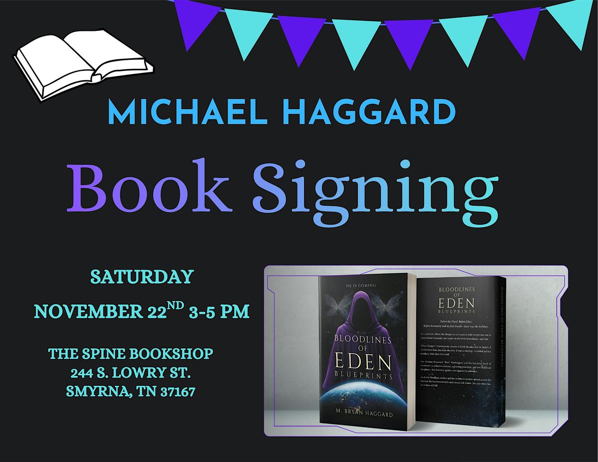 Book Signing with Author Michael Haggard