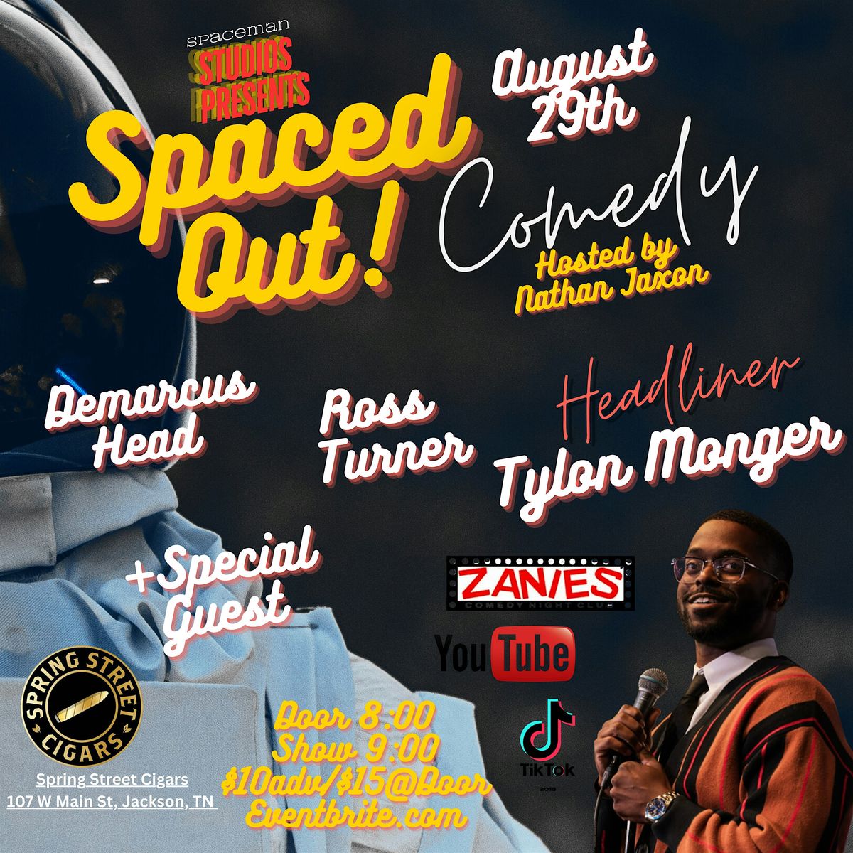 Spaced Out Comedy