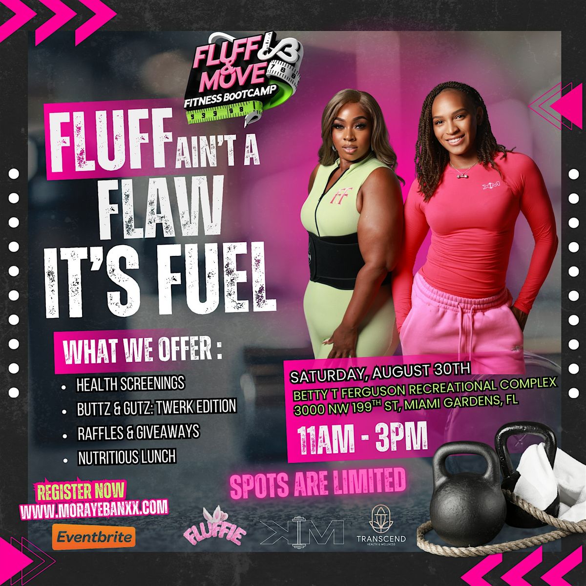 Fluff & Move Fitness Bootcamp - MoHeat Summer Experience