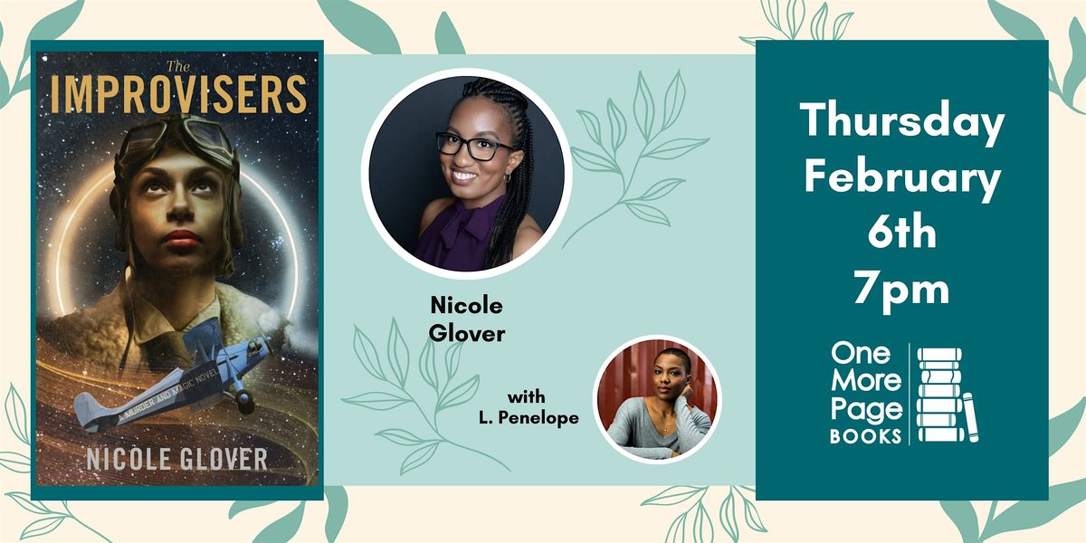 Author Nicole Glover Discusses Her New Book: THE IMPROVISERS