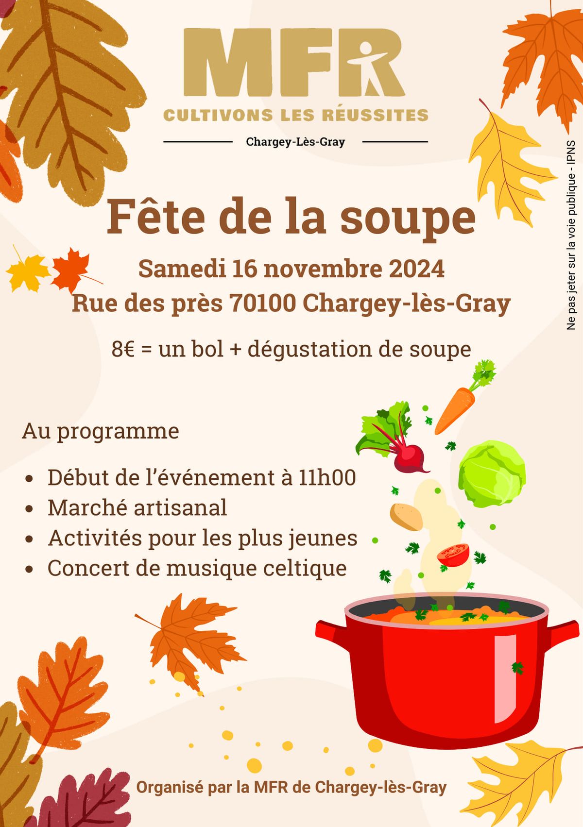 F\u00eate de la Soupe - MFR Chargey 