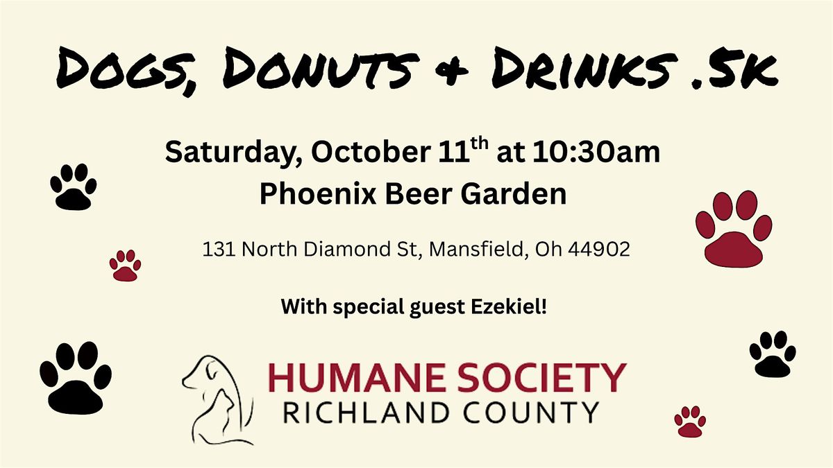 Dogs, Donuts & Drinks .5K October 11, 2025