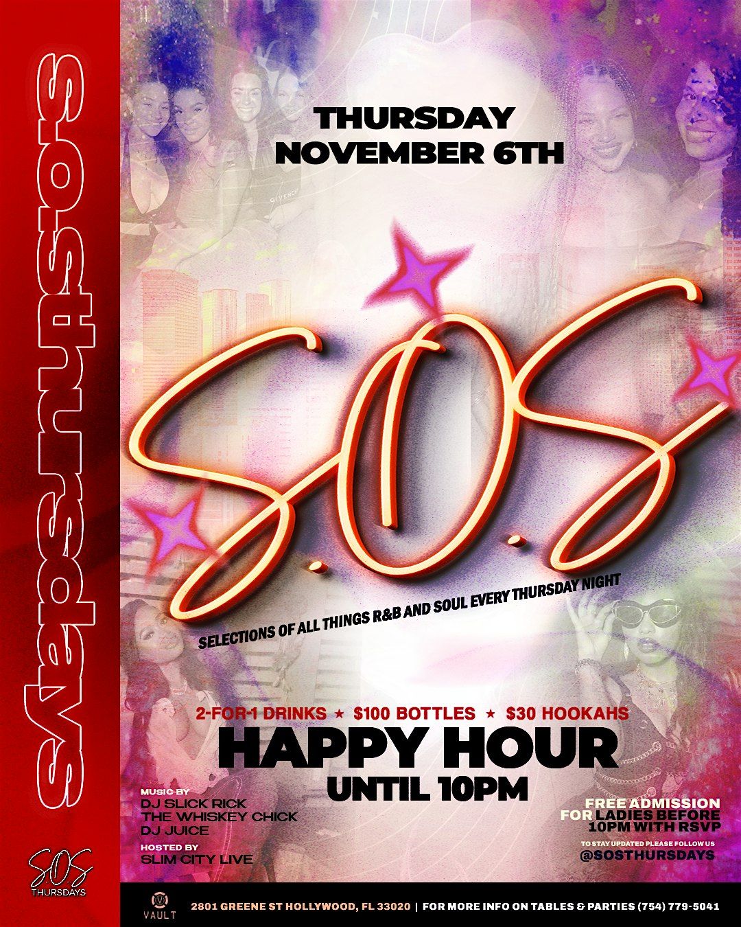 S.O.S. Thursdays November 6th