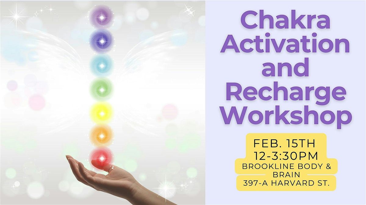 Chakra Activation & Recharge Workshop