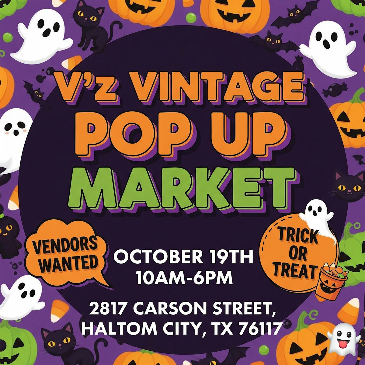V'z Vintage Pop-Up Market