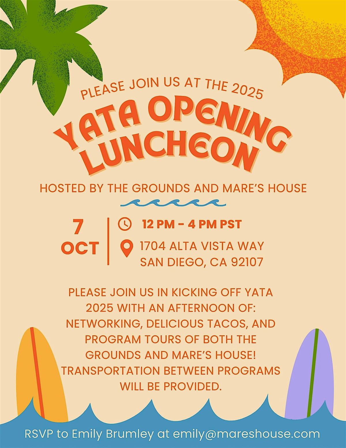YATA 2025 Opening Luncheon