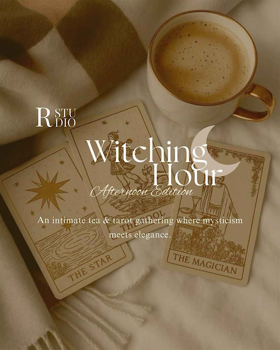 Witching Hour: Afternoon Edition \u2014 A Chic Tea & Tarot Gathering