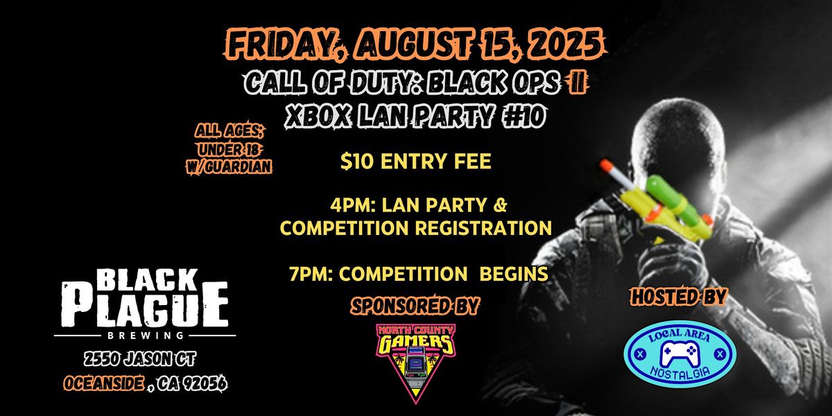 Call of Duty: Black Ops II LAN Party & Competition
