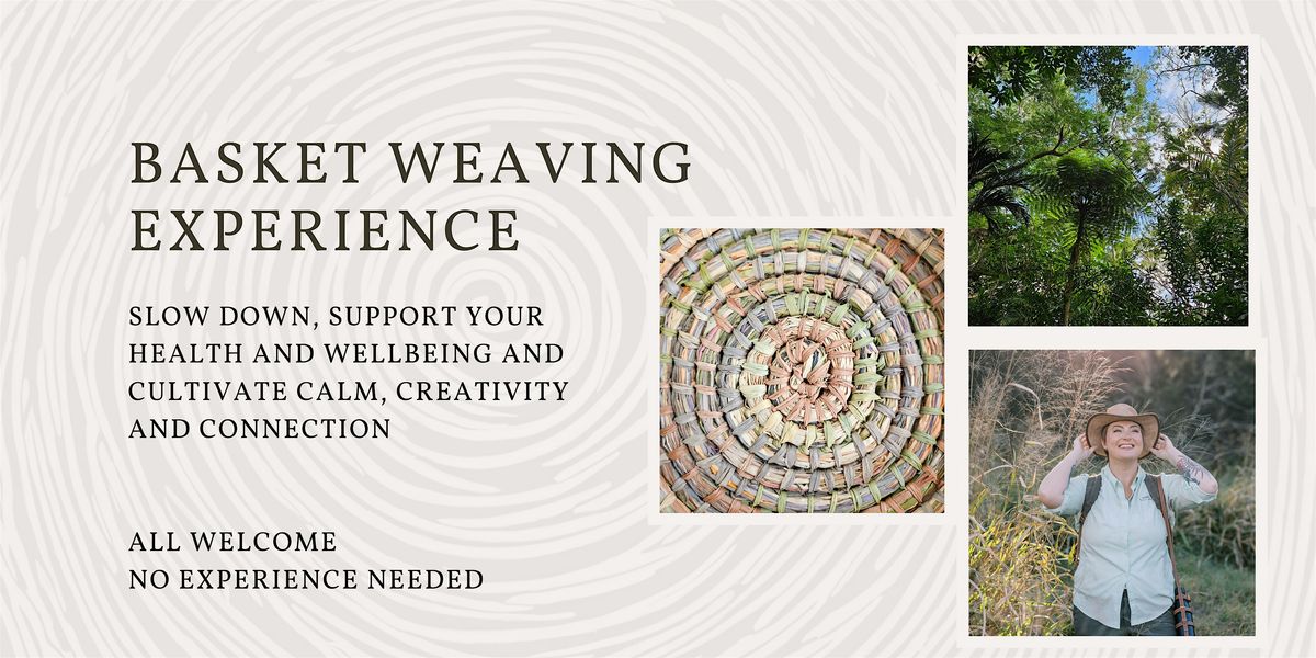 Basket weaving in nature - learn the 'blanket stitch'