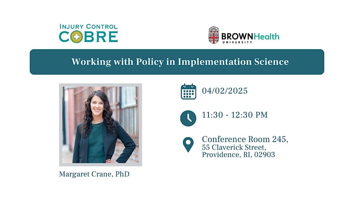 Working with Policy in Implementation Science