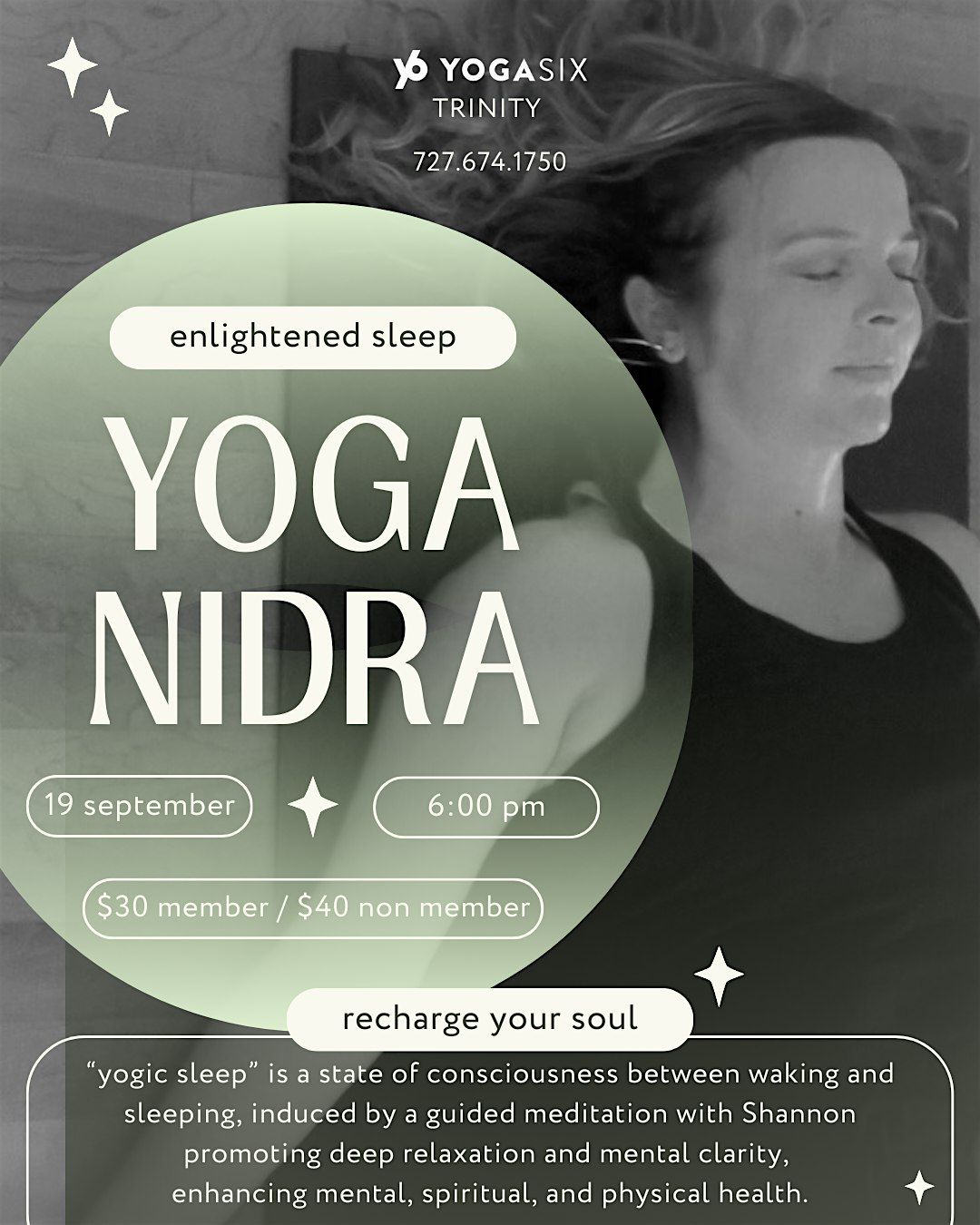 Yoga Nidra "Enlightened Sleep" Meditative Paid Workshop