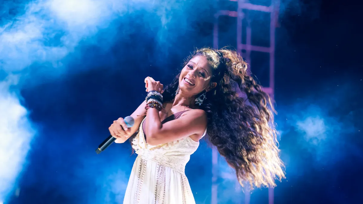 Sunidhi Chauhan in Bengaluru