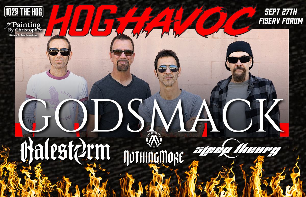 102.9 The Hog's HOG HAVOC feat. Godsmack, Halestorm, Nothing More and Sleep Theory!