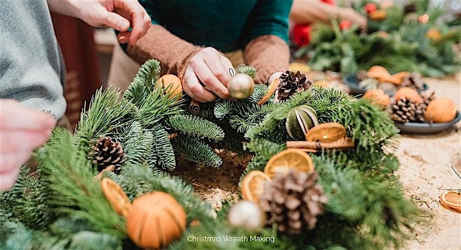 LUXURY FESTIVE WREATH WORKSHOP