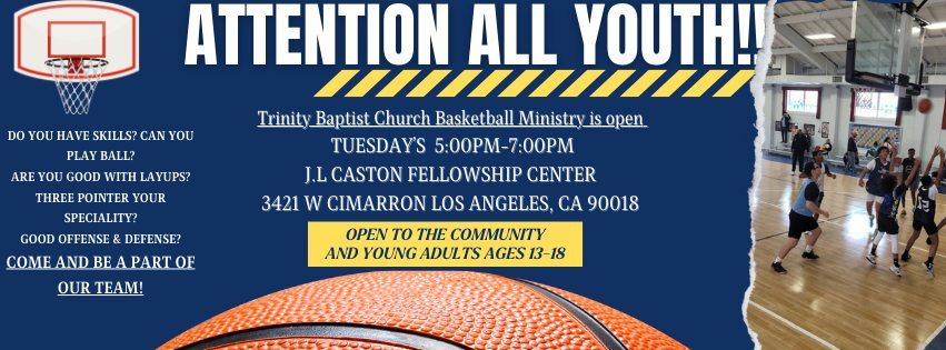 Trinity's Basketball Ministry: Open Basketball 