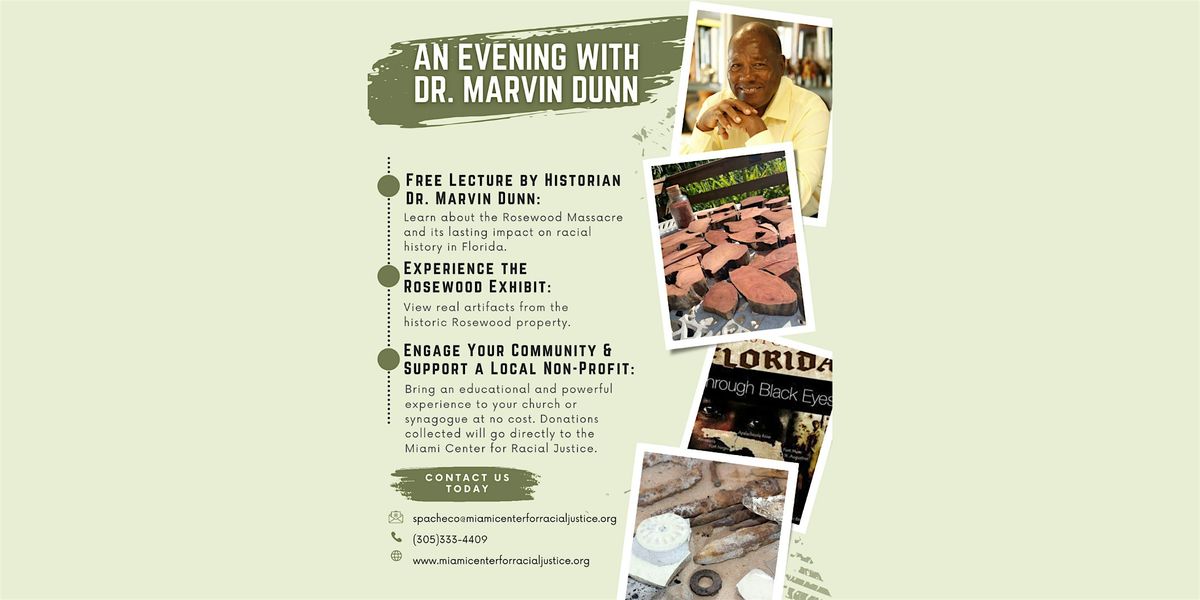 An Evening with Dr. Marvin Dunn