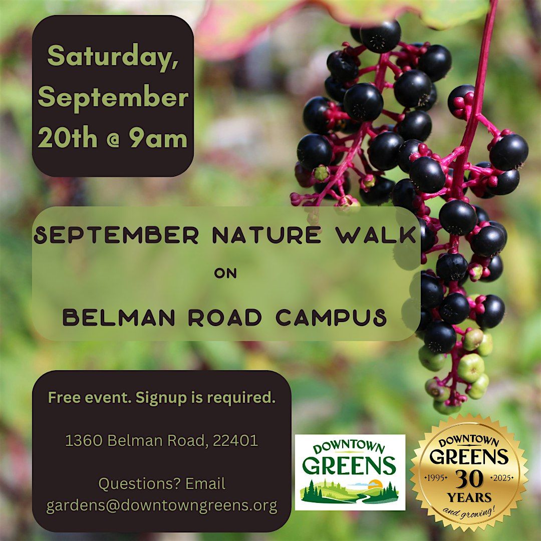 SeptemberNature Walk