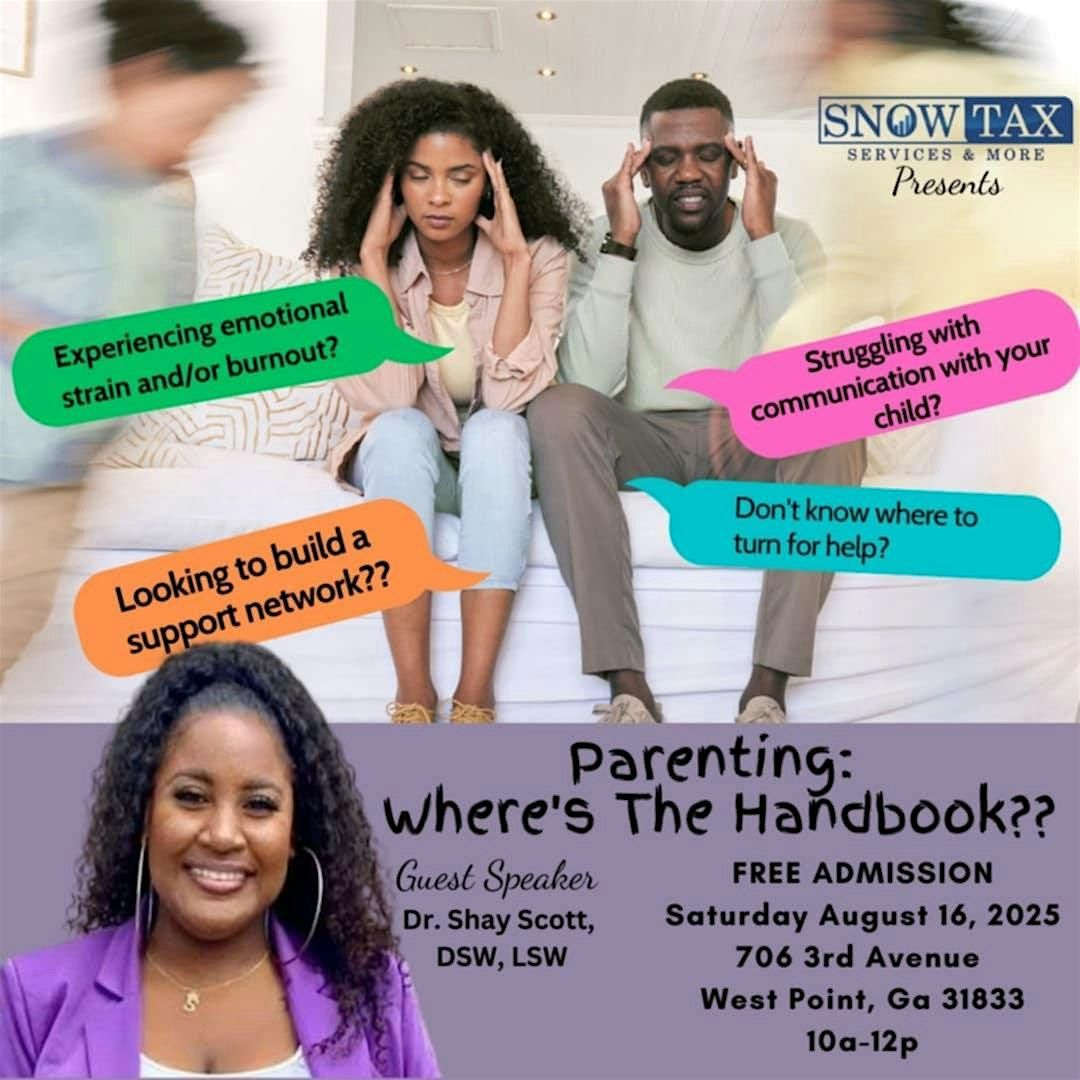 Parenting: Where's The Handbook???