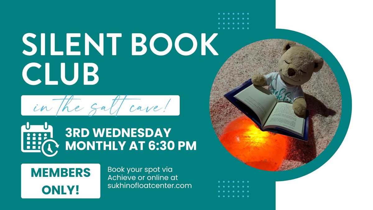 Members Only: Silent Book Club in the Salt Cave