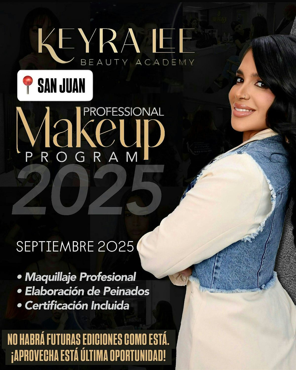 PROFESSIONAL MAKEUP PROGRAM 2025 | SAN JUAN-LUNES 6PM