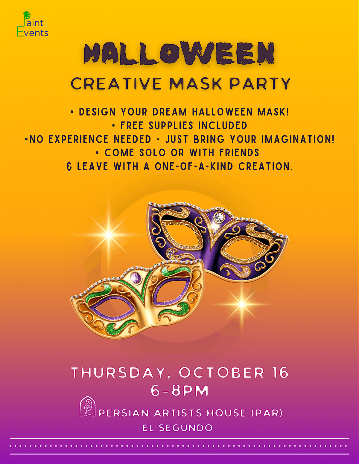 Halloween Creative Mask Party