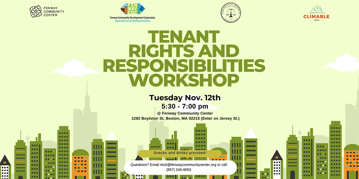 Tenant Rights and Responsibilities Workshop