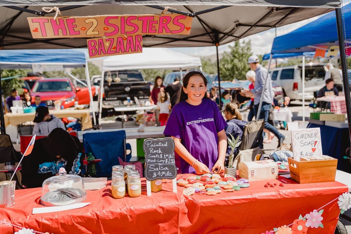 Children\u2019s Entrepreneur Market Calera at Christmas at the Station