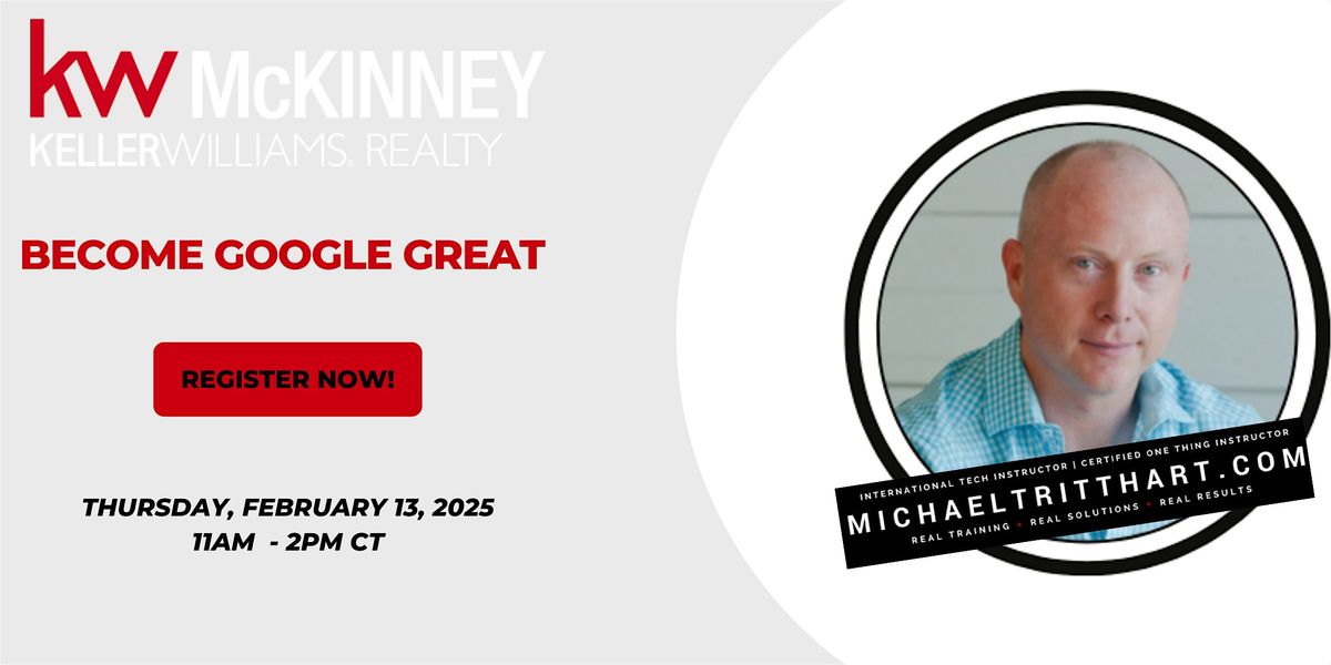 Become Google Great | KW McKinney | Stewart Title