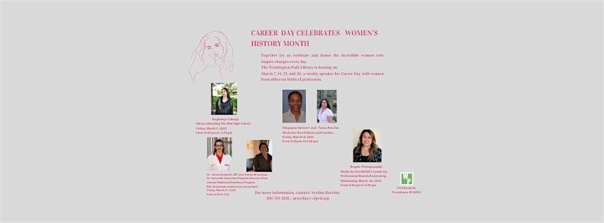 CAREER  DAY CELEBRATES   WOMEN\u2019S  HISTORY MONTH