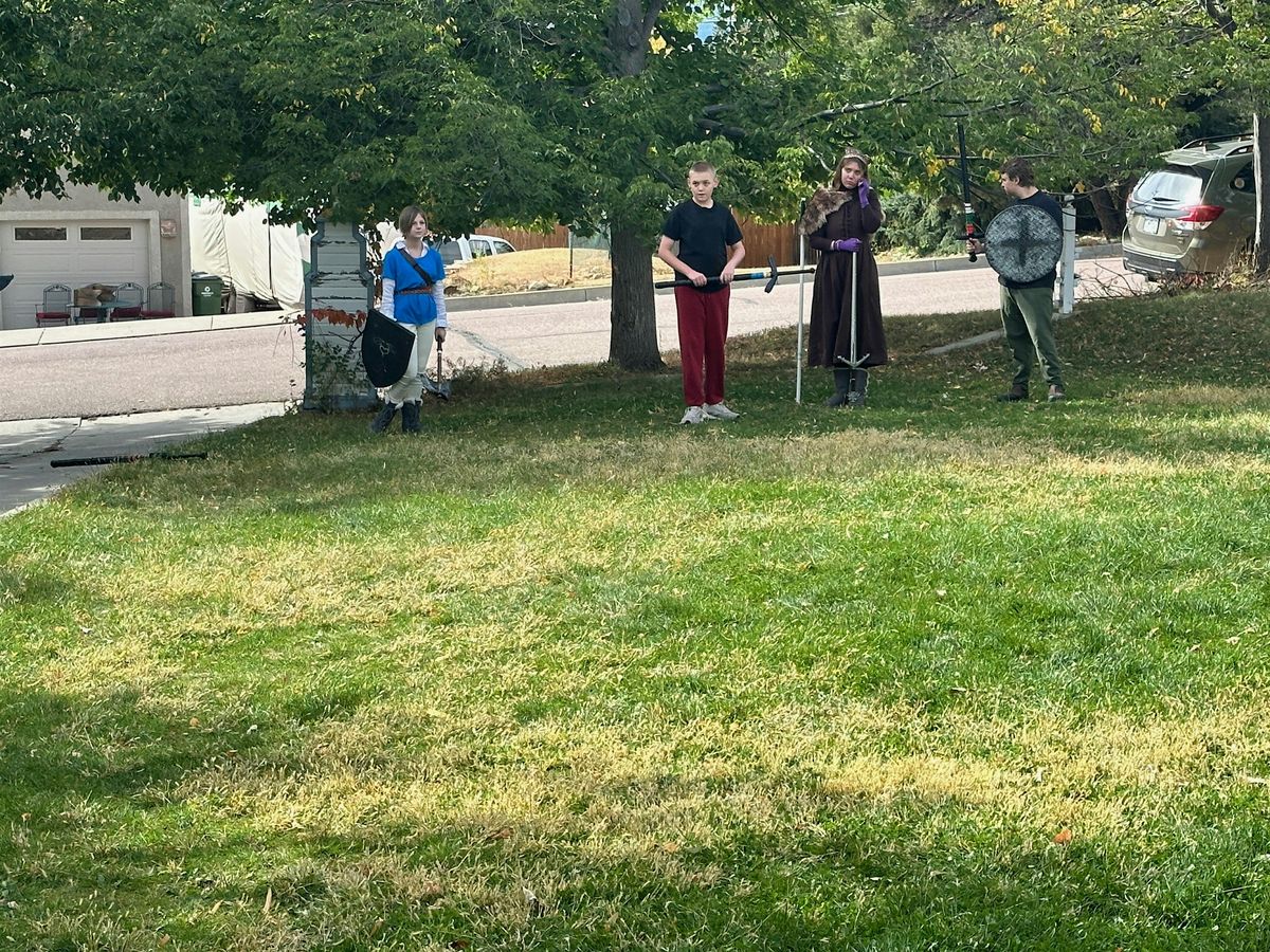 October LARP event and Fall Festival.