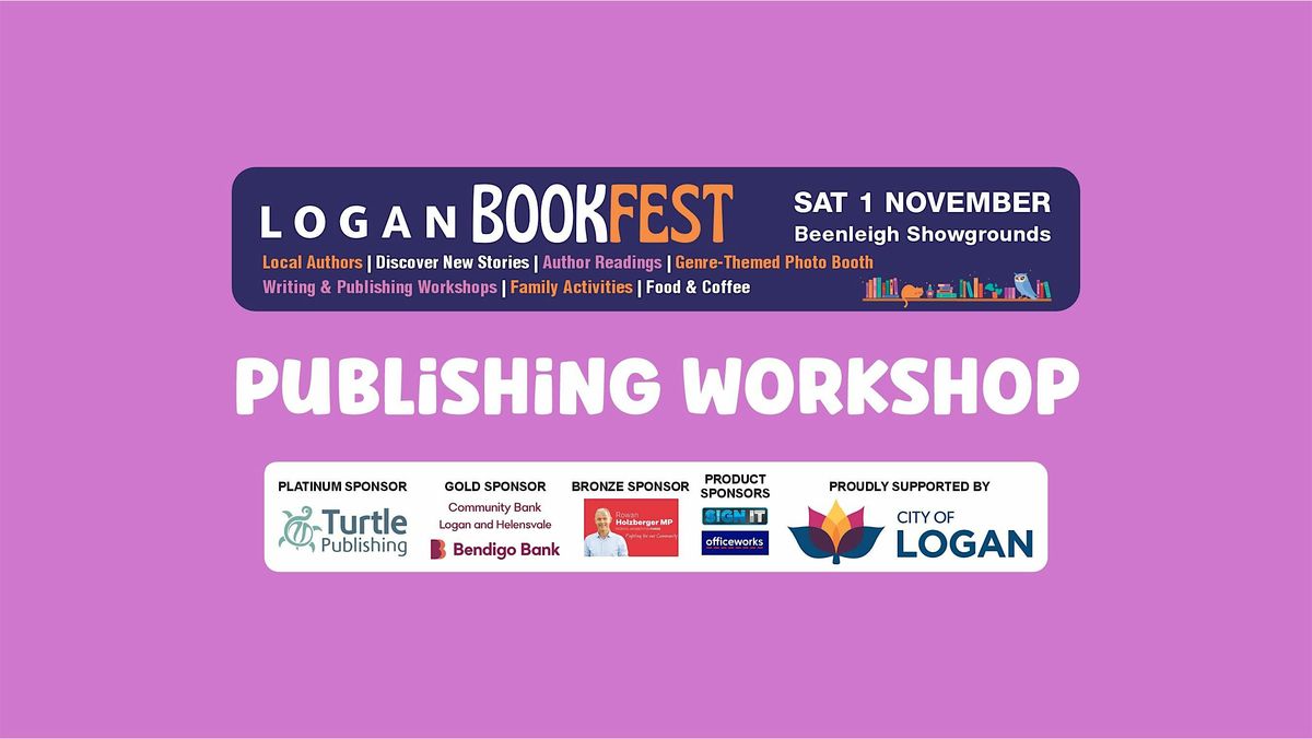 Logan BookFest  - How to Start Creating & Publishing your own Comics